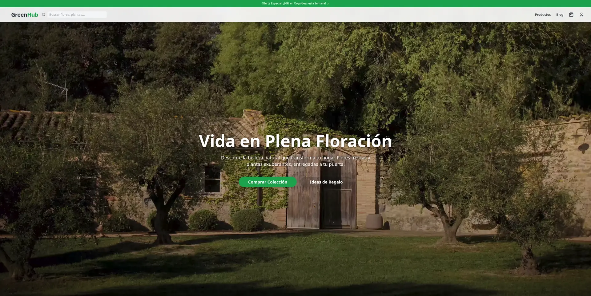 GreenHub — E-commerce de plantas